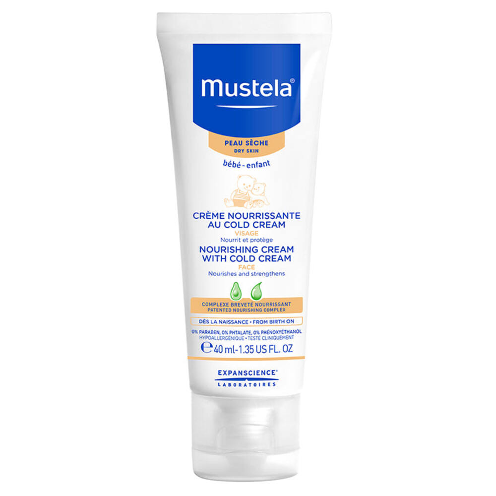 무스텔라 노리싱 페이스 크림 포 드라이 스킨 40ml, Mustela Nourishing Face Cream For Dry Skin 40ml