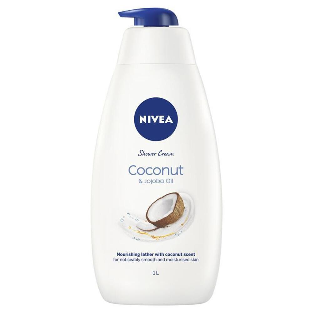 니베아 샤워 인덜전트 모이스쳐 코코넛 1 리터, Nivea Shower Indulgent Moisture Coconut 1 Litre
