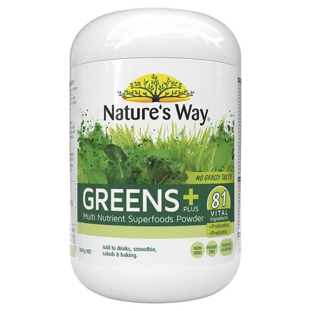 네이쳐스웨이 슈퍼푸드 그린 플러스 300g Natures Way SuperFoods Greens Plus 300g