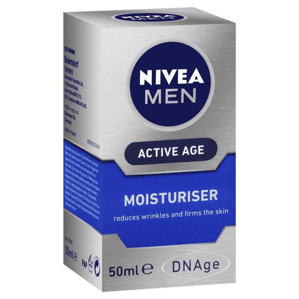 니베아 포 맨 디네이지 안티-에이징 모이스쳐라이저 50ml, Nivea For Men DNage Anti-Ageing Moisturiser 50ml