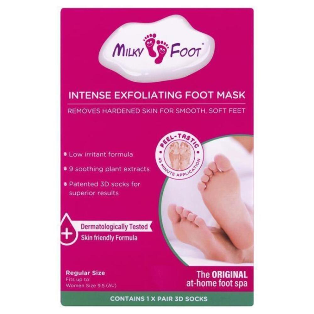 Milky Foot Intense Exfoliating Foot Mask Regular