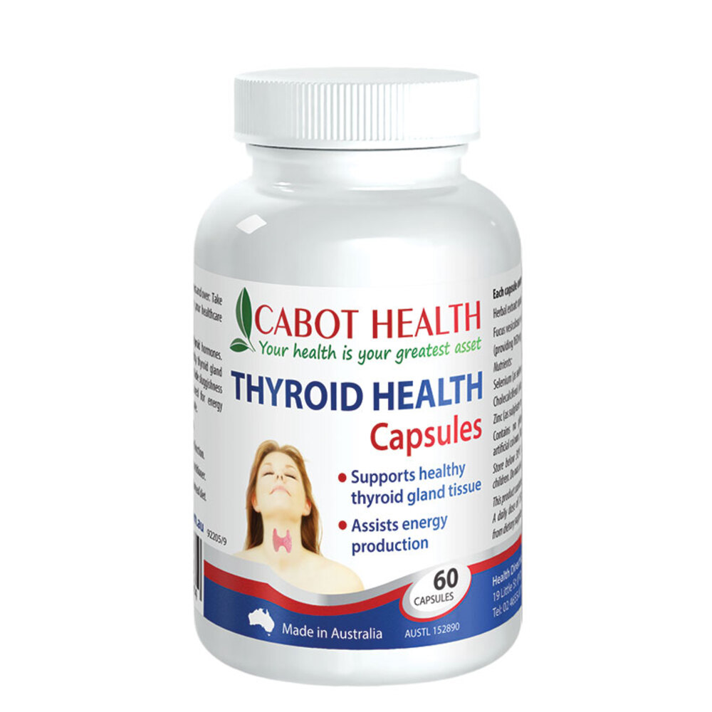 카봇 헬스 갑상선 헬스 60정 Cabot Health Thyroid Health 60 Capsules