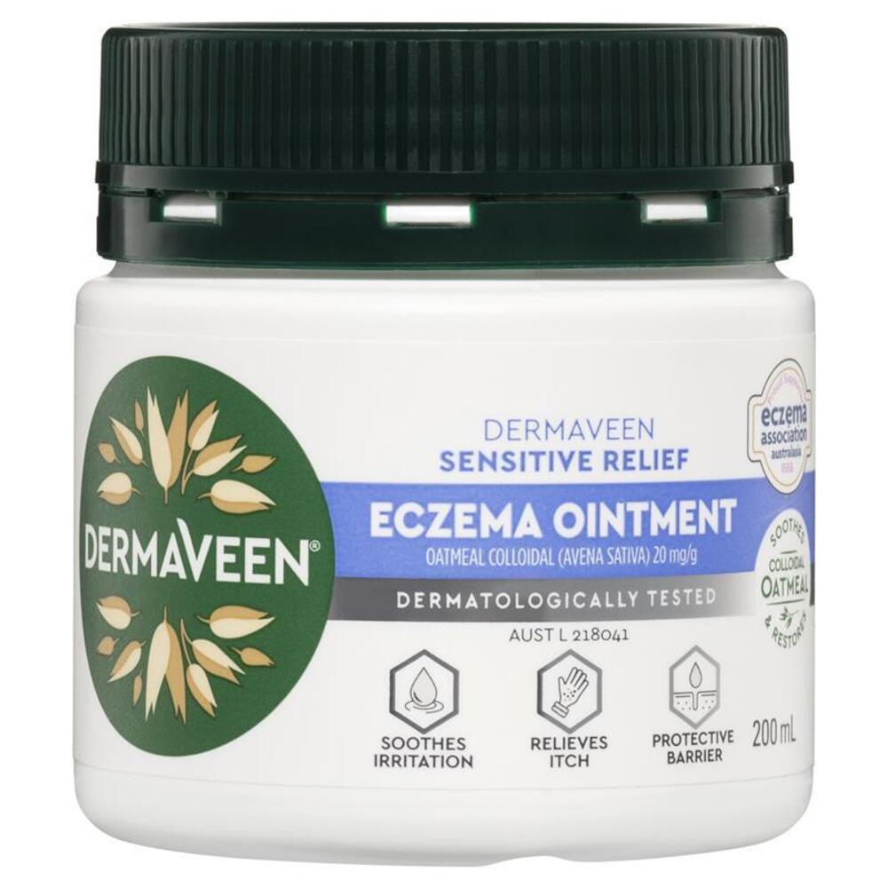 더마빈 센시티브 릴리프 이그제마 스킨 타입 오인트먼트 200ML, Dermaveen Sensitive Relief Eczema Ointment 200ml