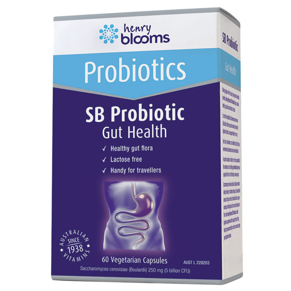 블룸스 프로바이오틱 장건강 60 베지테리언정 Blooms Probiotic Gut Health 60 Vegetarian Capsules