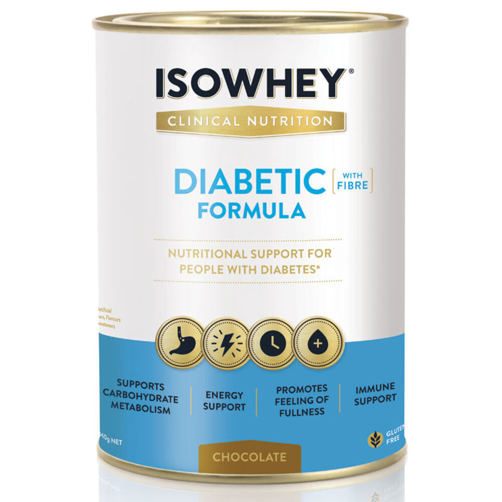 아이소웨이 클리니컬 뉴트리션 포뮬러 초콜릿 640g IsoWhey Clinical Nutrition Diabetic Formula Chocolate 640g
