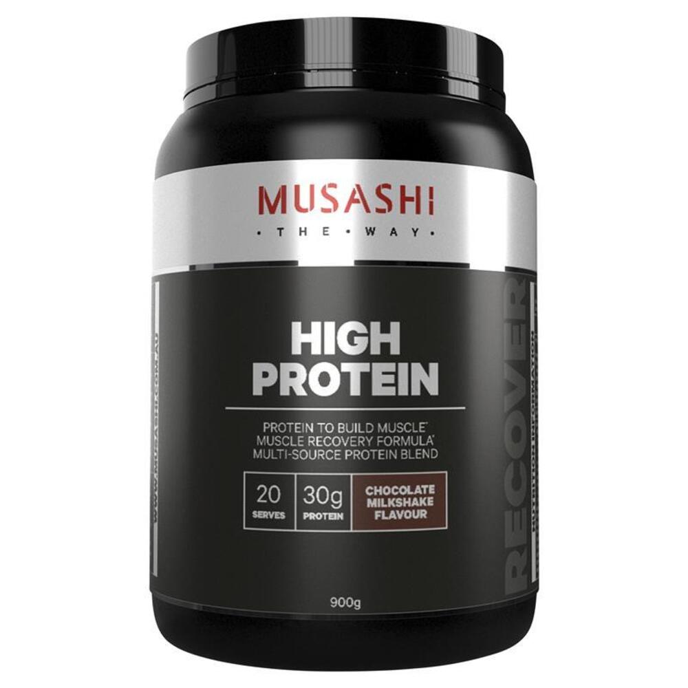 무사시 하이 프로틴 초콜렛 900g Musashi High Protein Chocolate 900g