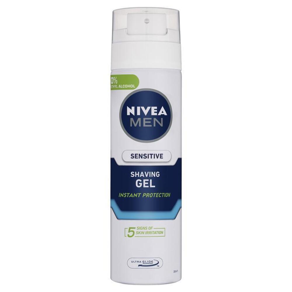 니베아 포 맨 쉐이빙 - 센시티브 젤 200ML, Nivea for Men Shaving - Sensitive Gel 200ml
