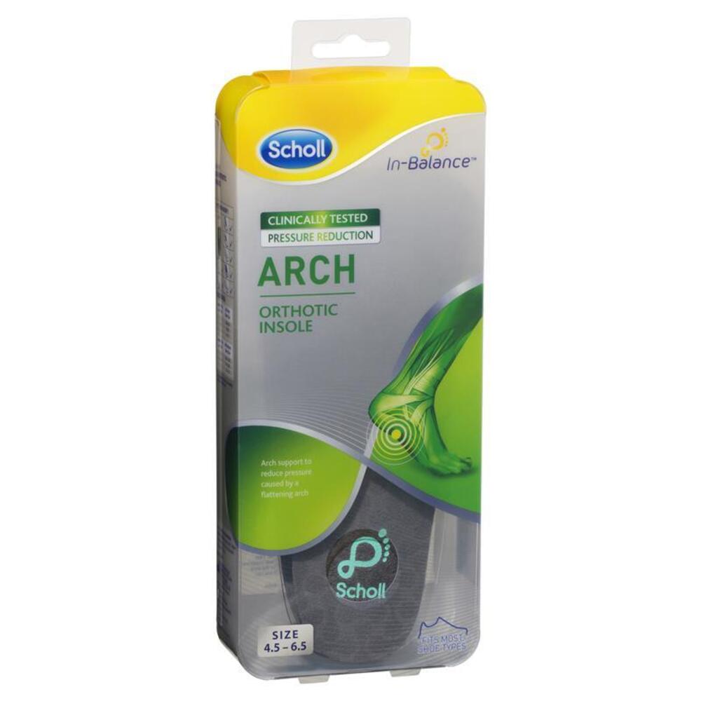 Scholl In Balance Ball of Foot and Arch Orthotic Insole Small