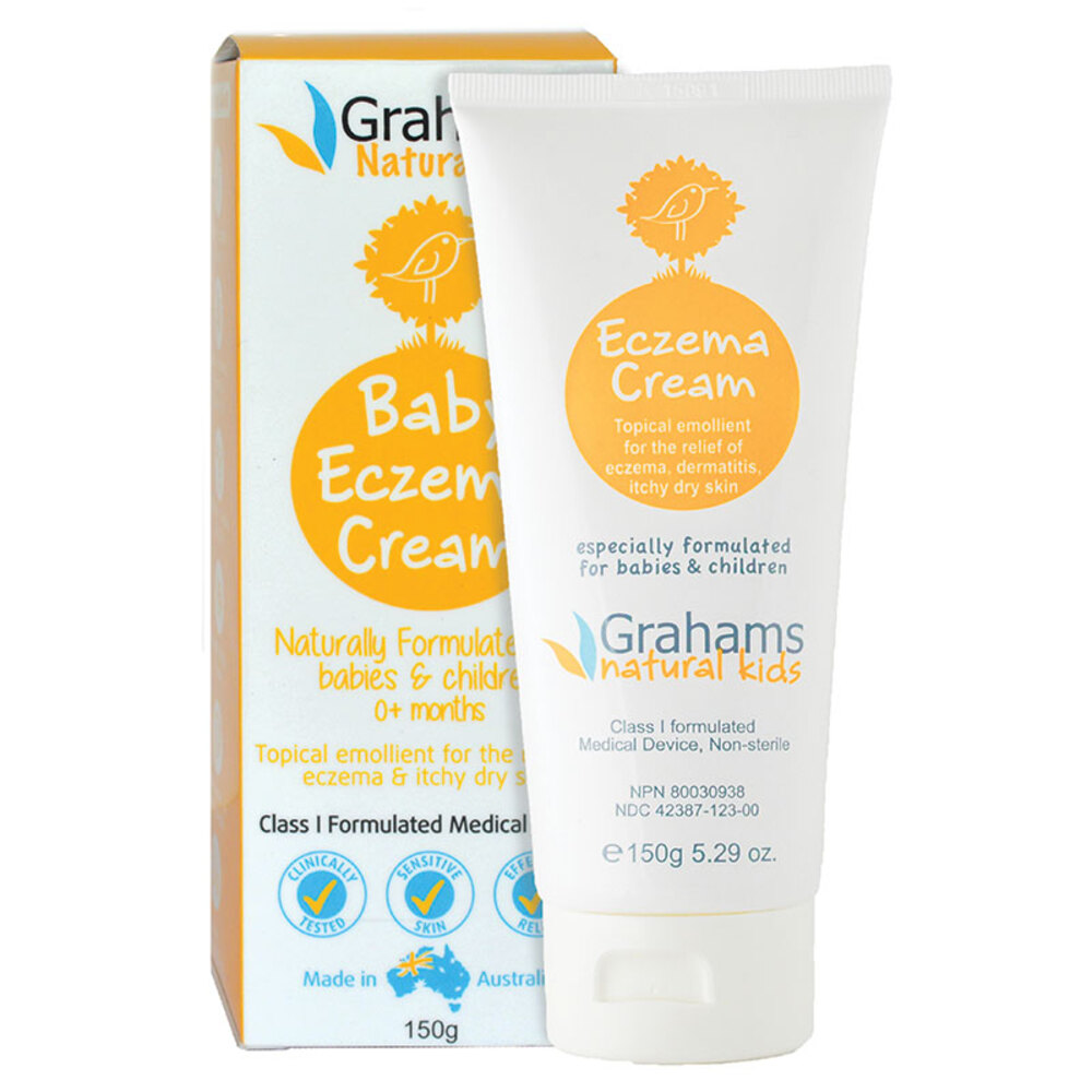그레햄스 내츄럴 베이비 이그제마 스킨 타입 크림 150g, Grahams Natural Baby Eczema Cream 150g