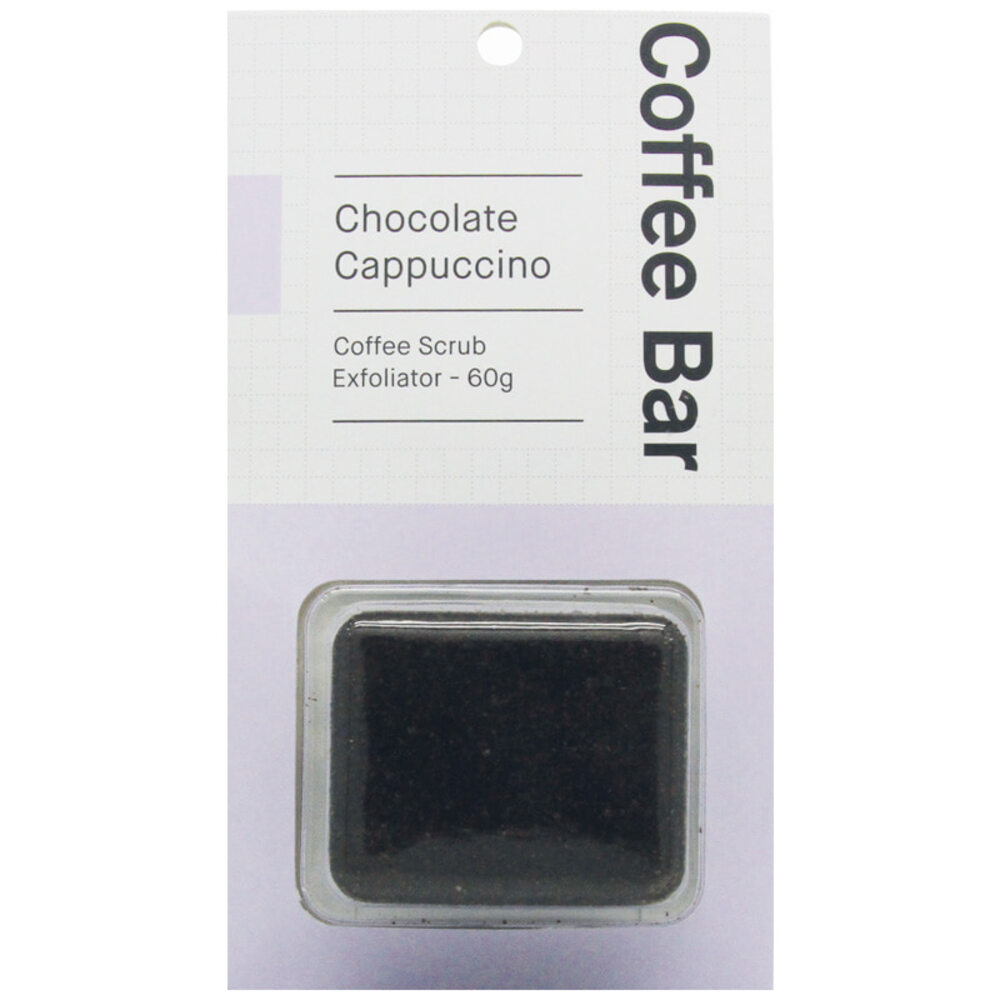 커피 바 익스폴리에이터 초코렛 카푸치노 60g, Coffee Bar Exfoliator Chocolate Cappuccino 60g