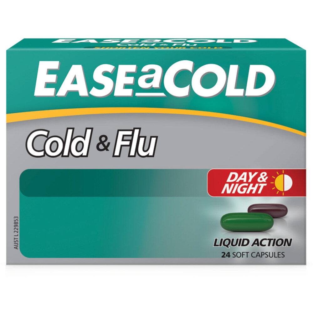 이즈어콜드 콜드 and 플루 데이 and 나이트 24정 Ease a Cold Cold and Flu Day and Night 24 Capsules
