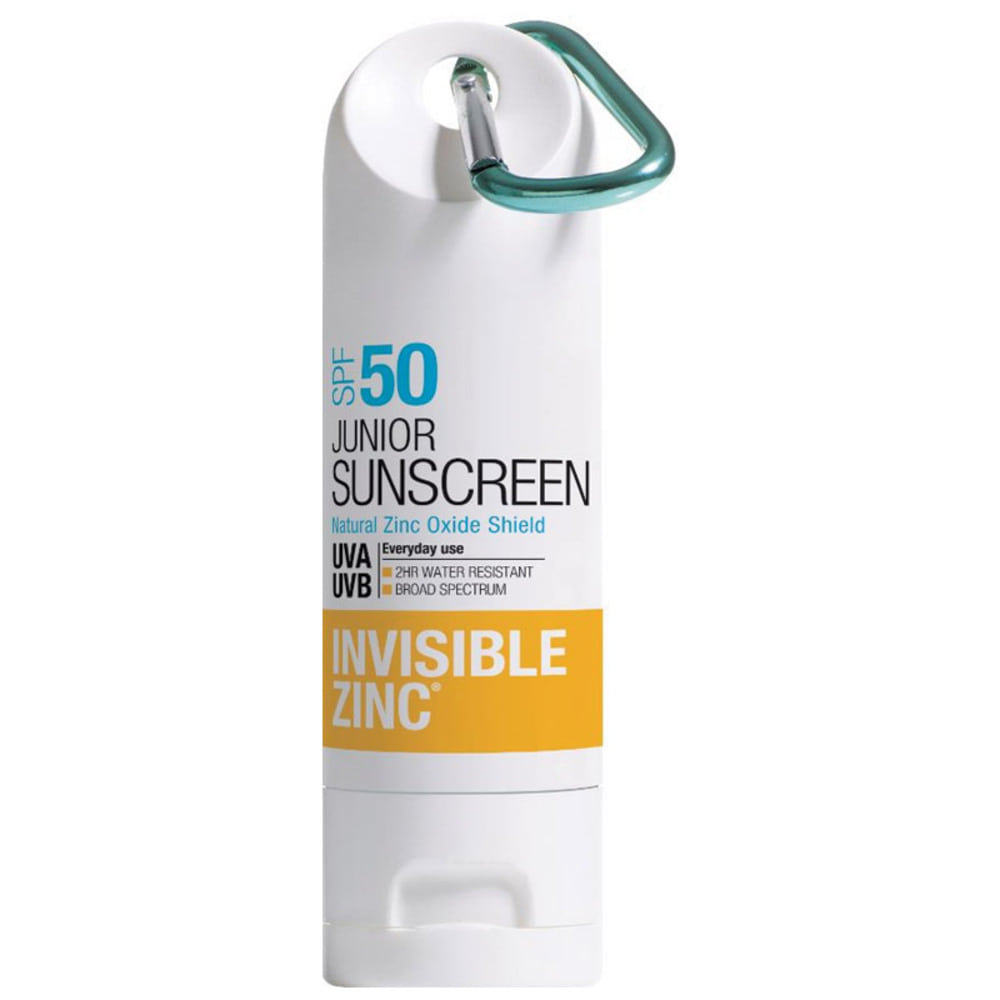 인비저블 아연 SPF 50+ 주니어 클립 온 썬 스크린 60g, Invisible Zinc SPF 50+ Junior Clip On Sun Screen 60g