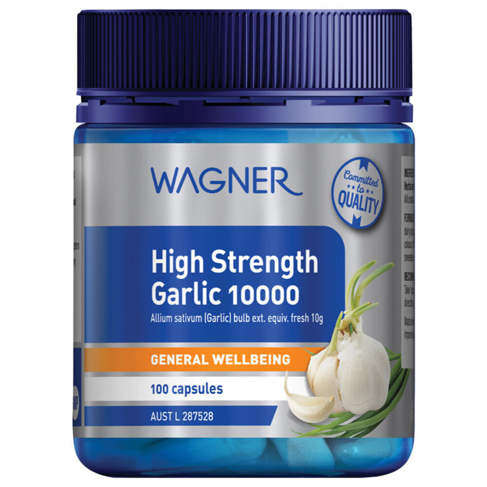 와그너 고함량 갈릭 10000 100정 Wagner High Strength Garlic 10000 100 Capsules
