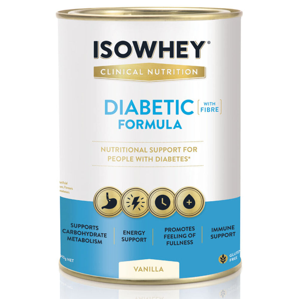 아이소웨이 클리니컬 뉴트리션 포뮬러 바닐라 640g IsoWhey Clinical Nutrition Diabetic Formula Vanilla 640g