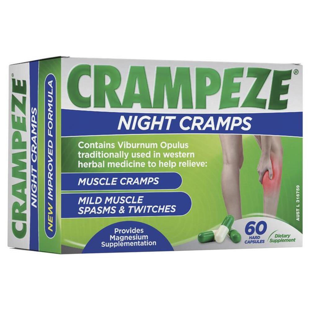 크램피즈 나이트 크램프 60정 Crampeze Night Cramps 60 Capsules