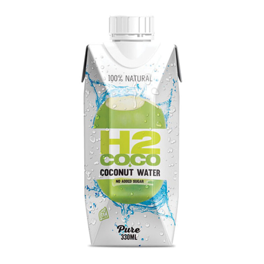 H2COCO 퓨어 코코넛 워터 330ml H2COCO Pure Coconut Water 330ml