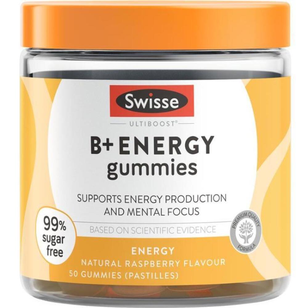 Swisse B+ Energy Gummies 50 Pack