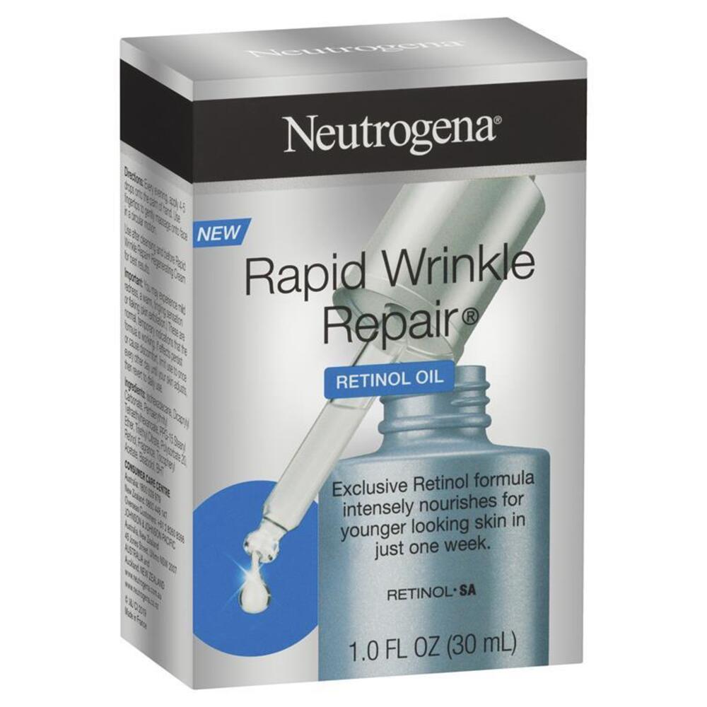 뉴트로제나 래피드 윙클 리페어 레티놀 오일 30ml, Neutrogena Rapid Wrinkle Repair Retinol Oil 30ml