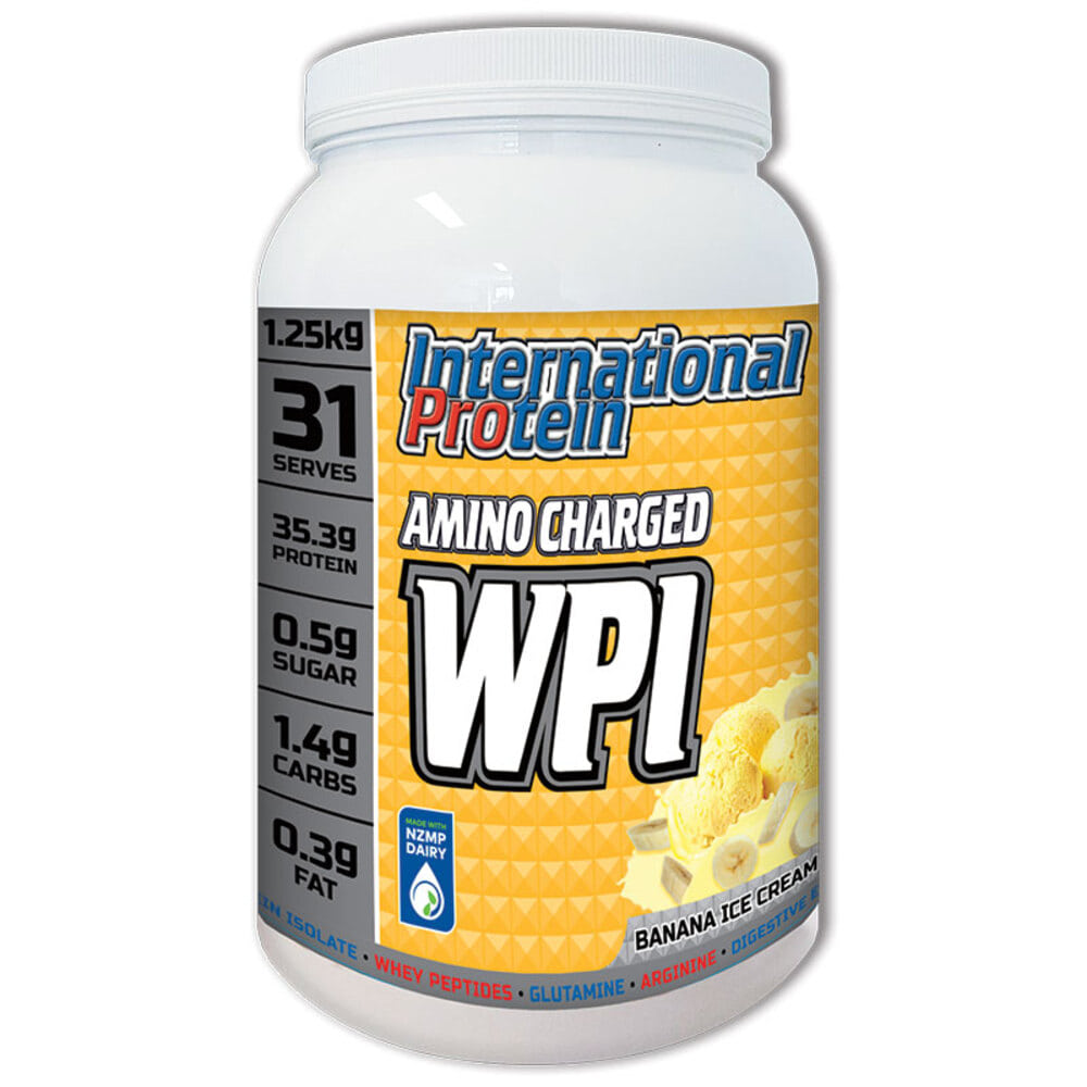 인터네셔널 프로틴 아미노 차지드 WPI 바나나 1.25kg International Protein Amino Charged WPI Banana 1.25kg