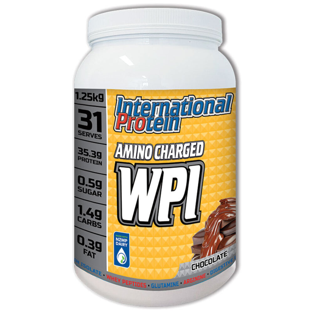 인터네셔널 프로틴 아미노 차지드 WPI 초코렛 1.25kg International Protein Amino Charged WPI Chocolate 1.25kg