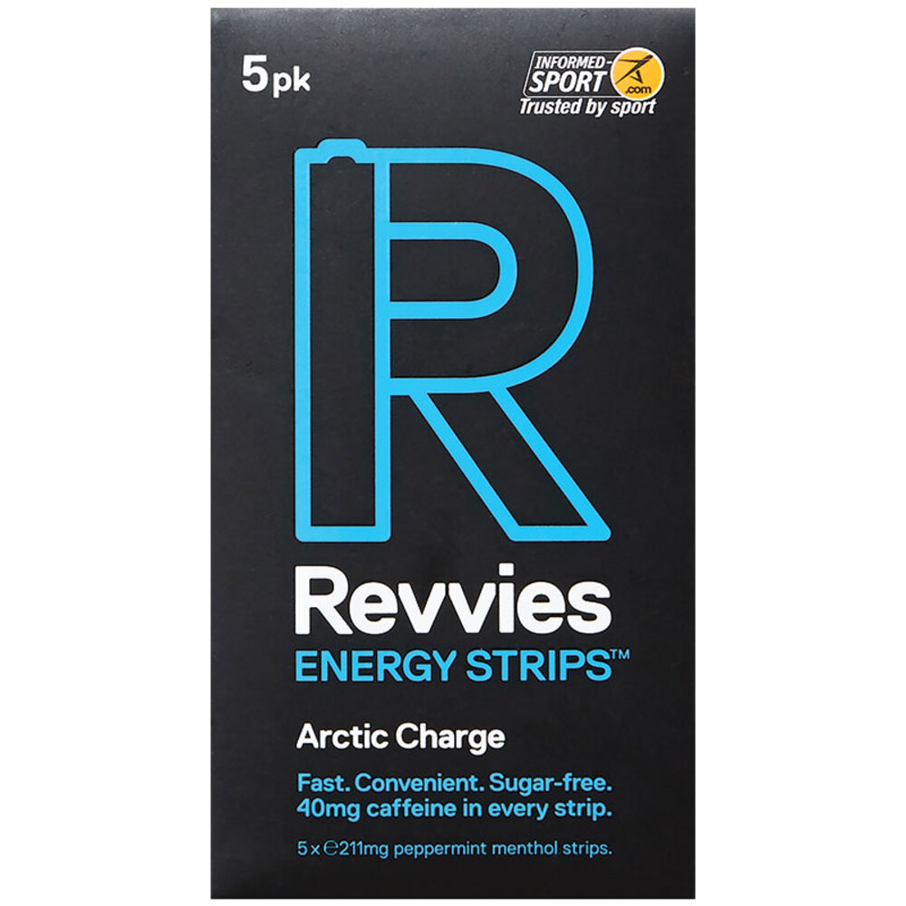 리바이스 에너지 스트립스 아틱 차지 5 팩 Revvies Energy Strips Arctic Charge 5 Pack