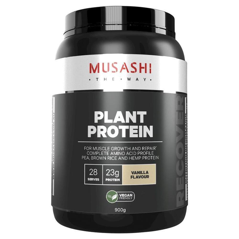 무사시 플랜트 프로틴 바닐라 900g Musashi Plant Protein Vanilla 900g