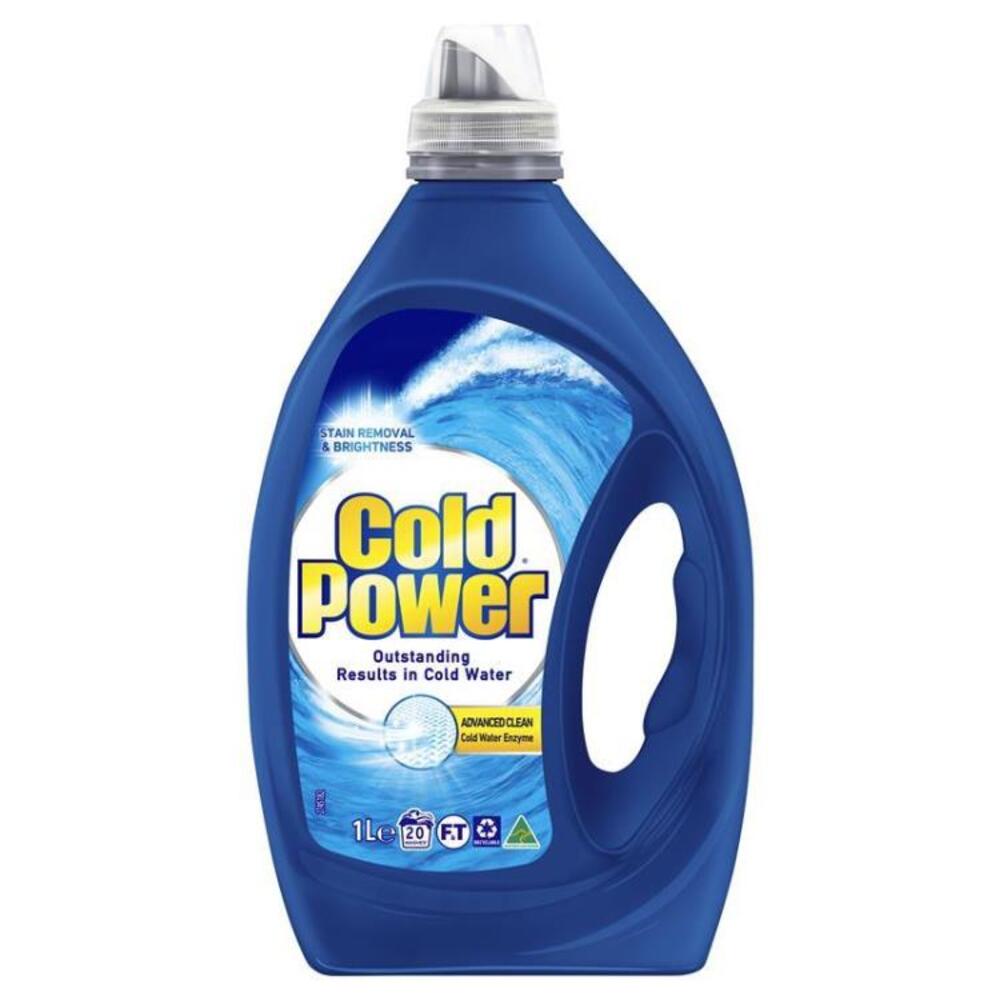 Cold Power Advanced Clean Laundry Liquids 1 Litre