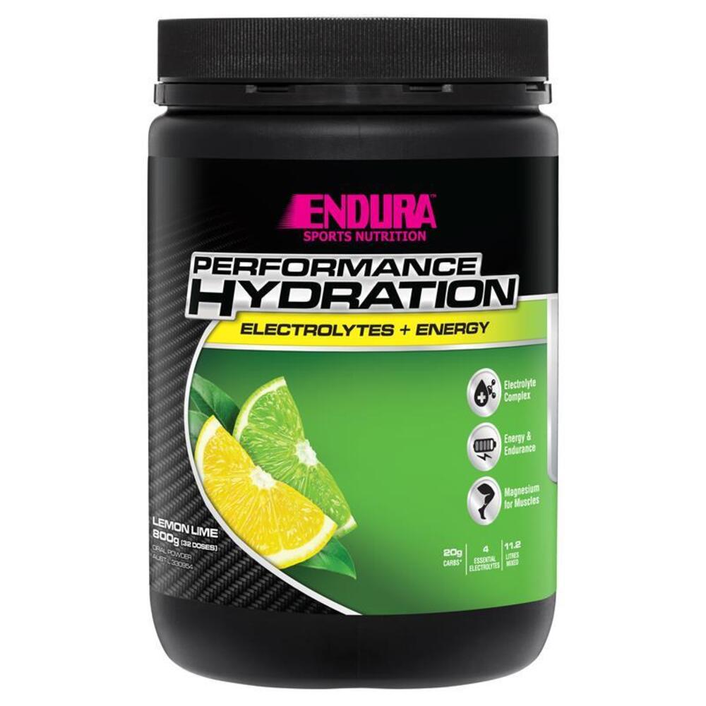 엔듀라 리하이드레이션 퍼포먼스 퓨어 레몬 라임 800g Endura Rehydration Performance Fuel Lemon Lime 800g