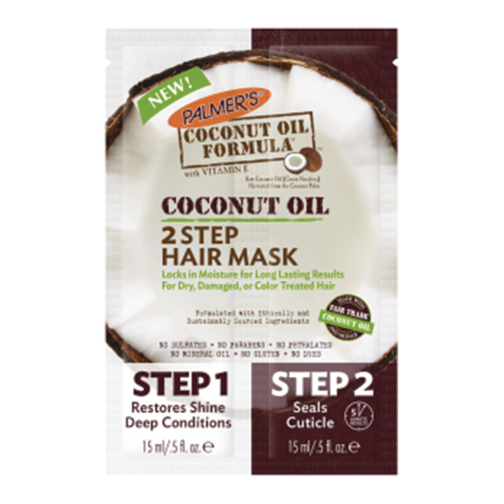 파머스 코코넛 오일스텝 헤어 마스크 30ml, Palmers Coconut Oil 2 Step Hair Mask 30ml