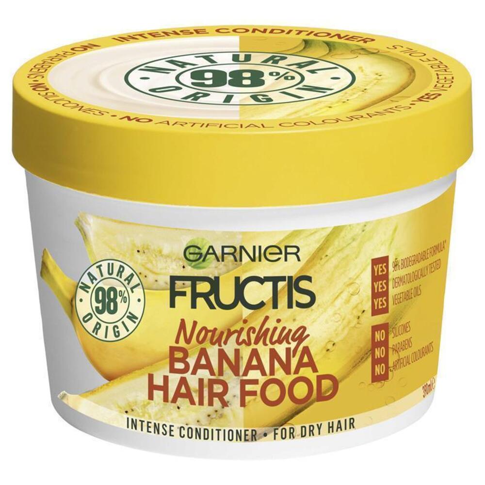 가니에 플럭티스 헤어 푸드 노리싱 바나나 390mL 포 드라이 헤어, Garnier Fructis Hair Food Nourishing Banana 390ml for Dry Hair