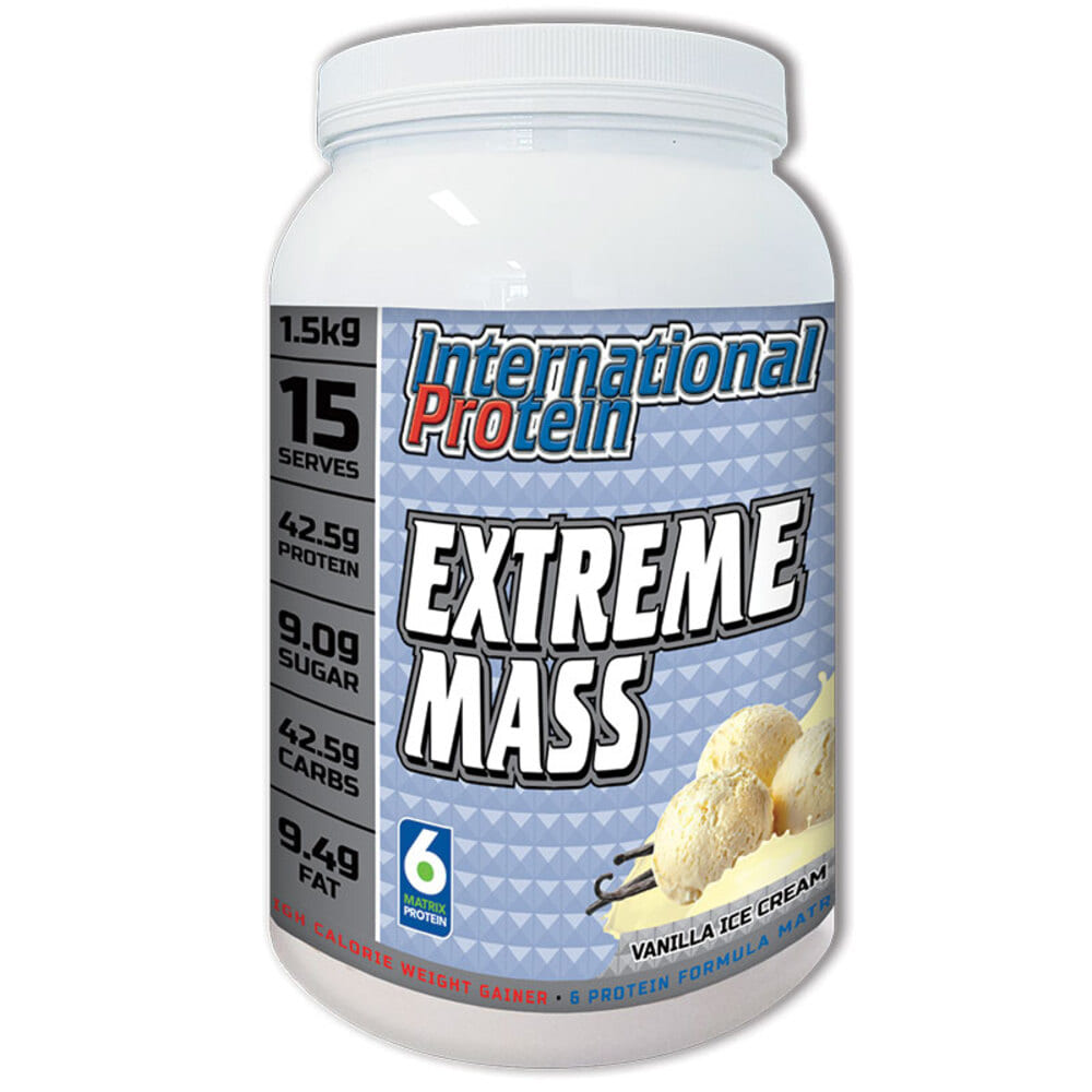 인터네셔널 프로틴 익스트림 매스 바닐라 1.5kg International Protein Extreme Mass Vanilla 1.5kg
