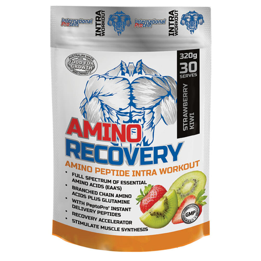 인터네셔널 프로틴 아미노 리커버리 딸기 키위 320g International Protein Amino Recovery Strawberry Kiwi 320g