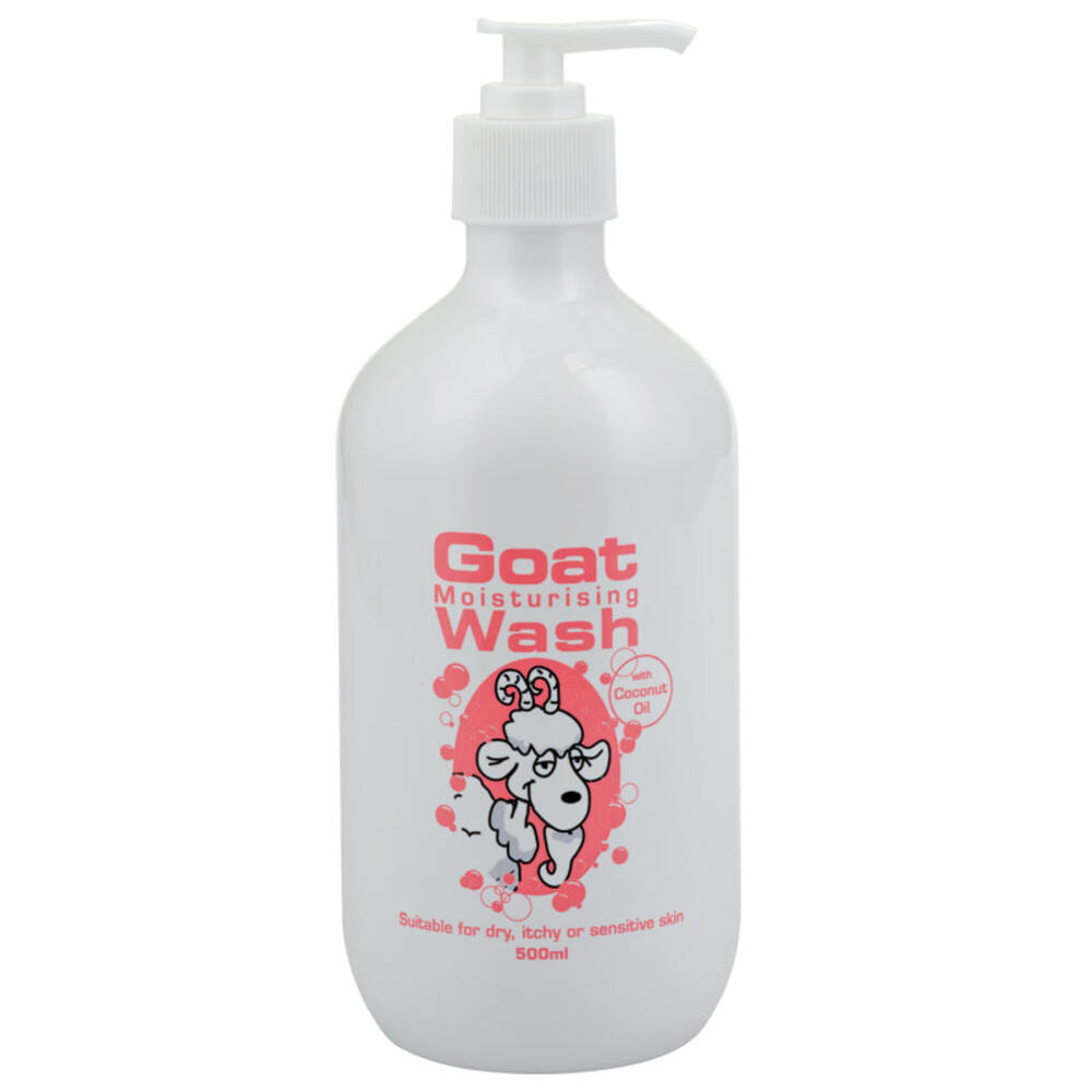 고트 바디 워시 윗 코코넛 오일 500ml, Goat Body Wash With Coconut Oil 500ml