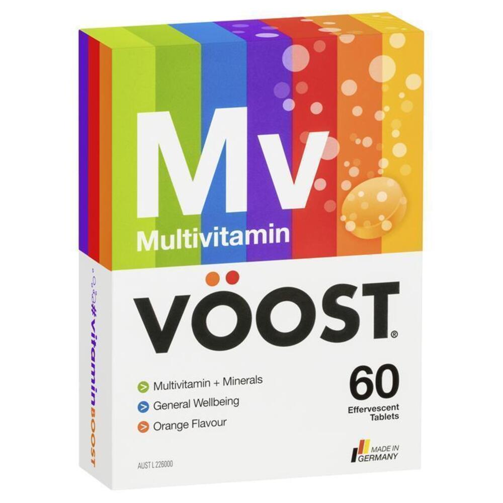 부스트 멀티비타민 기포성 60 팩 Voost Multivitamin Effervescent 60 Pack