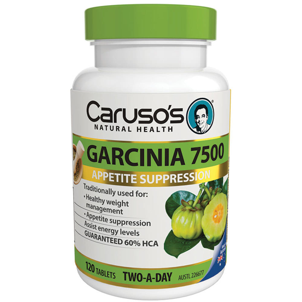 카루소스 내츄럴 헬스 슈퍼 가르시니아 캄보지아 플러스 에너지 120타블렛 Carusos Natural Health Super Garcinia Cambogia Plus Energy 120 Tablets