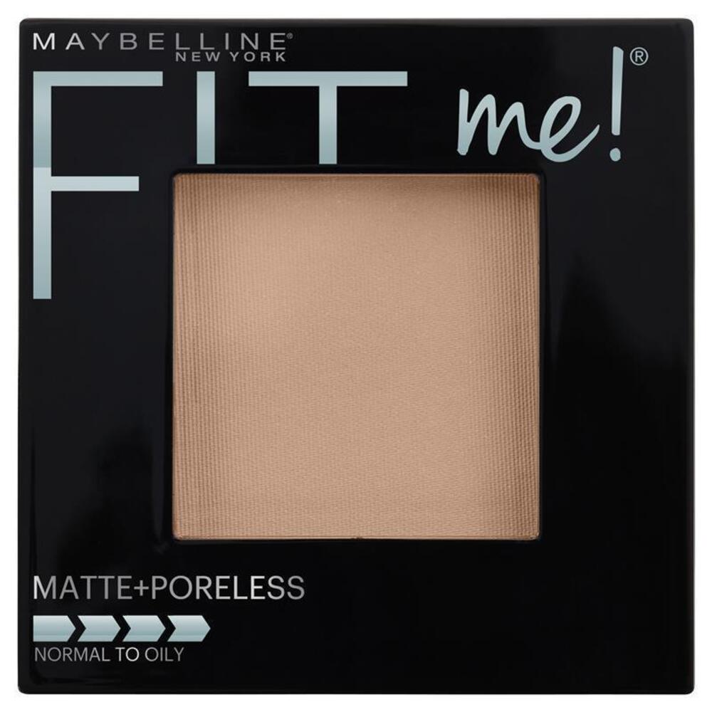 Maybelline 메이블린 핏 미 매트 &amp; 포어레스 프레스드 파우더 - 퓨어 베이지 235