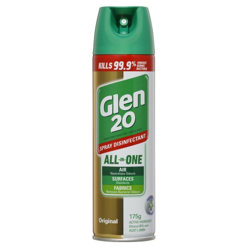 글랜서페이스 스프레이 디스인펙턴트 175g, Glen 20 Surface Spray Disinfectant 175g