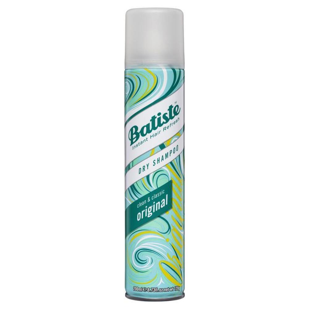 바티스테 오리지널 드라이 샴푸 200ML, Batiste Original Dry Shampoo 200ml