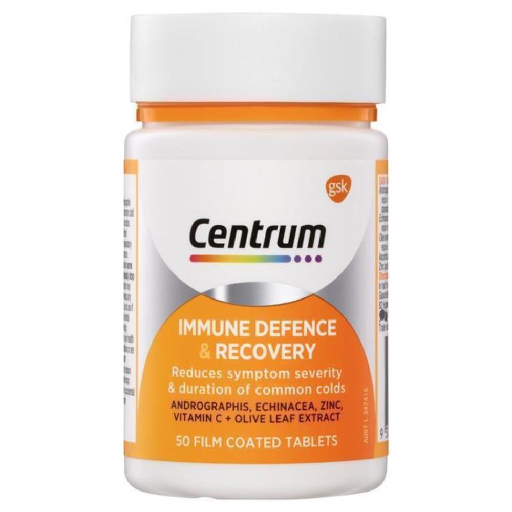 Centrum Immune Defence &amp; Recovery 50 Capsules