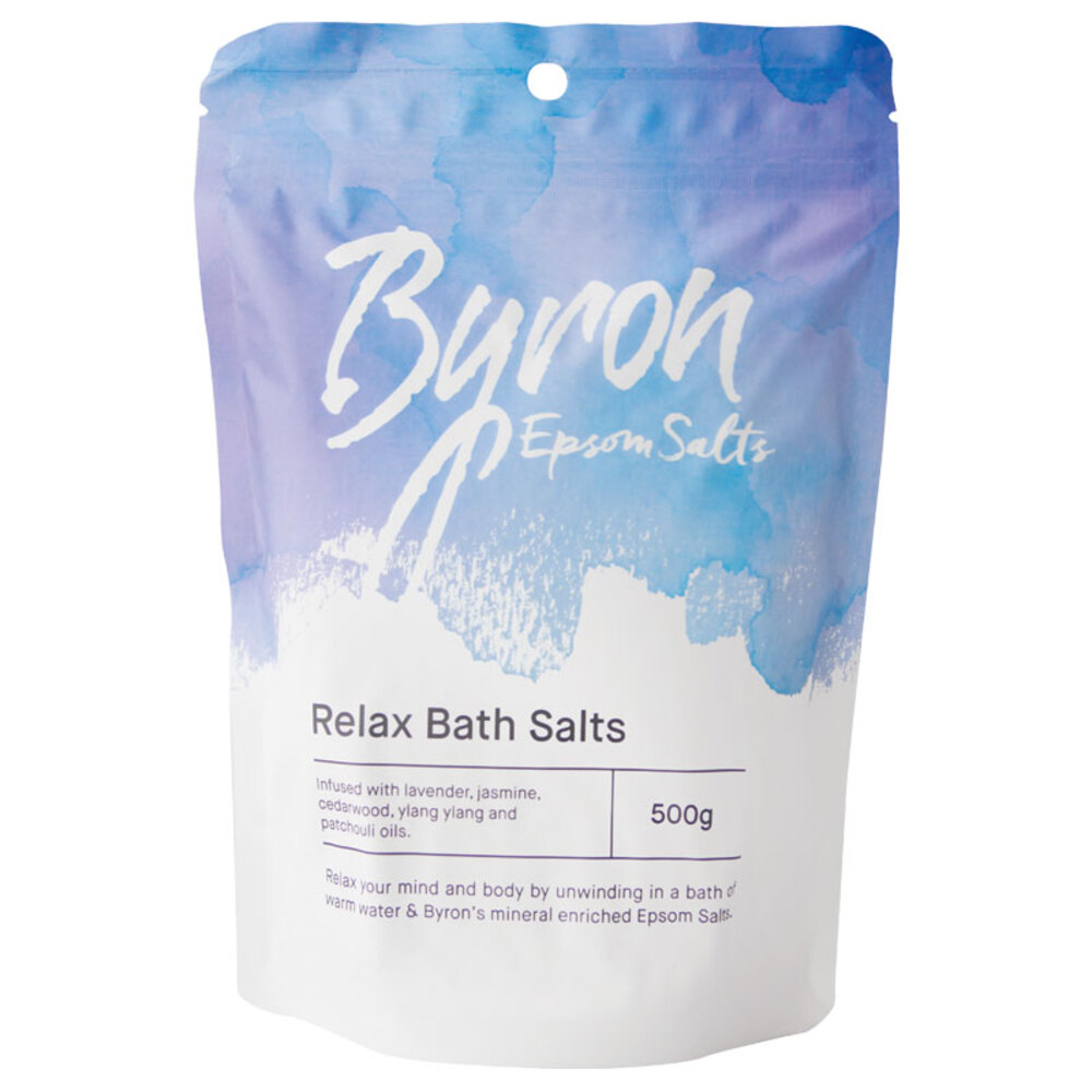 바이론 바쓰 솔트 릴렉스 500g, Byron Bath Salts Relax 500g