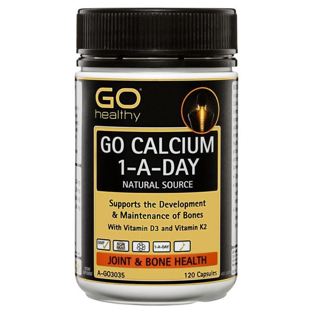 고헬씨 칼슘 1-a-day 120정 GO Healthy Calcium 1 A Day 120 Capsules