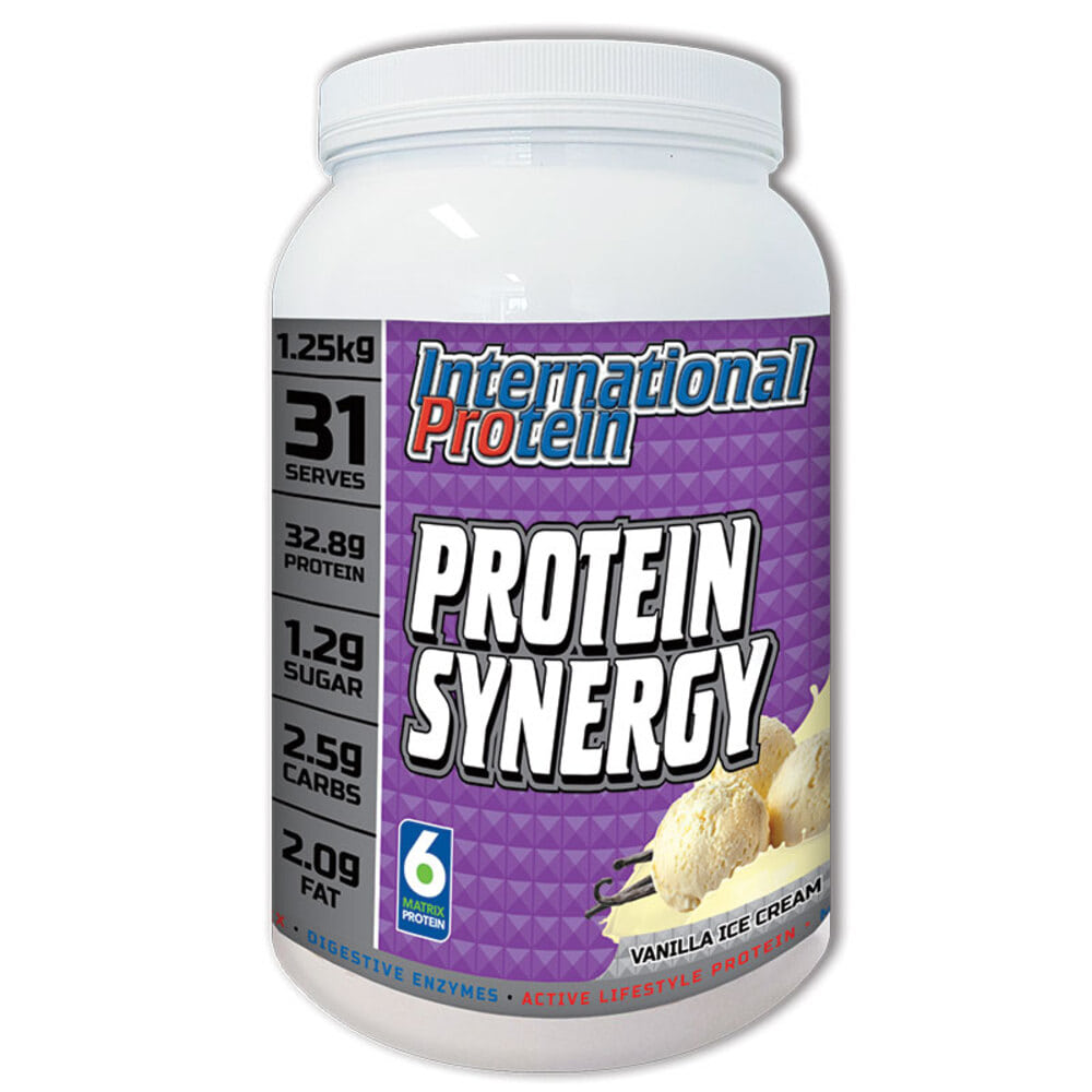 인터네셔널 프로틴 시너지 5 바닐라 1.25kg International Protein Synergy 5 Vanilla 1.25kg