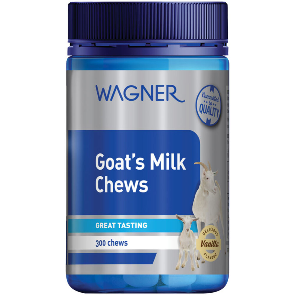 와그너 고트 밀크 츄어블 바닐라 300타블렛 Wagner Goats Milk Chewables Vanilla 300 Tablets