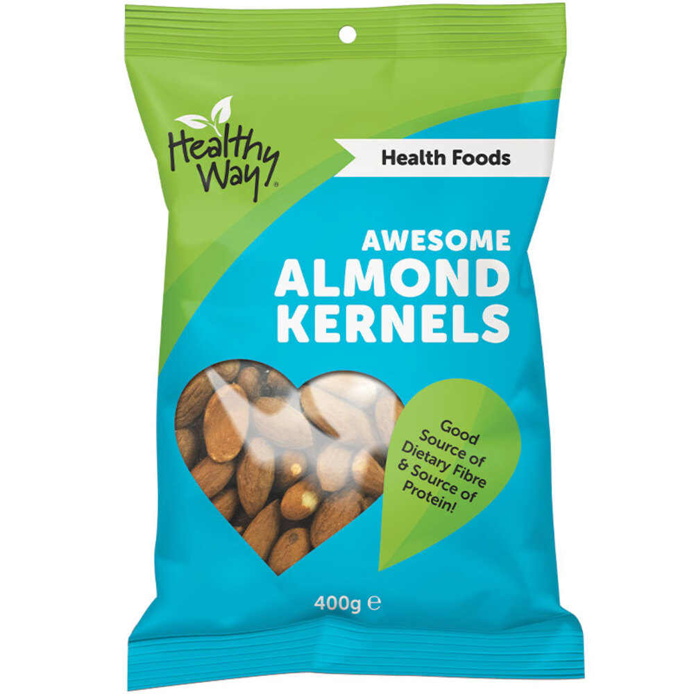헬씨 웨이 어썸 아몬드 커널 400g, Healthy Way Awesome Almond Kernels 400g