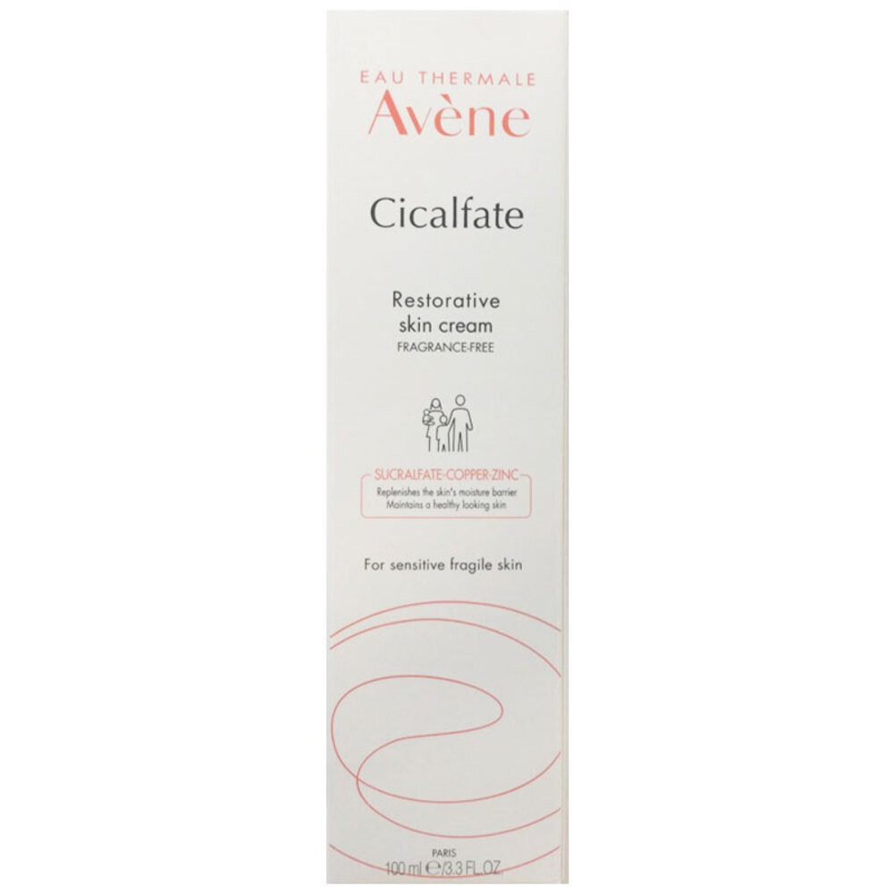아벤느 씨칼페이트 레스토레이티브 스킨 크림 100ml, Avene Cicalfate Restorative Skin Cream 100ml