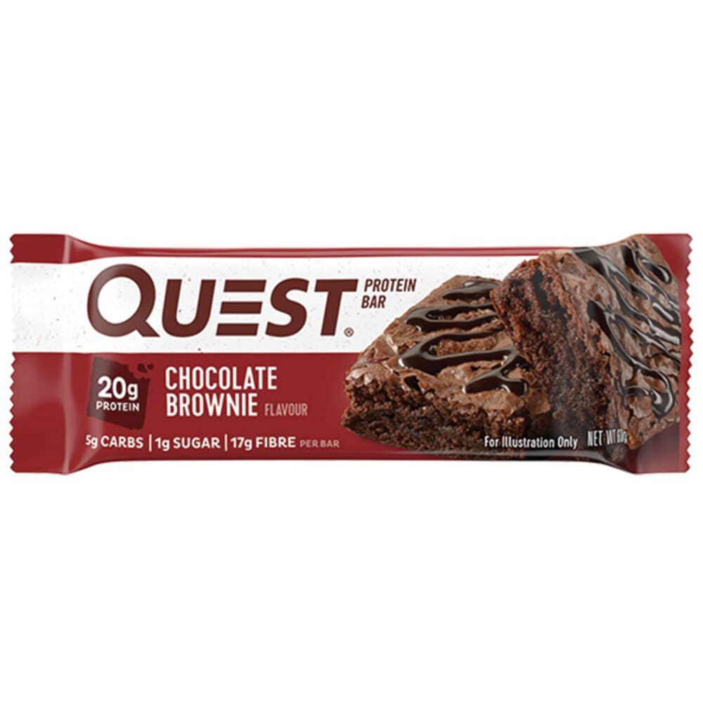 퀘스트 프로틴 바 초코렛 브라우니 60g Quest Protein Bar Chocolate Brownie 60g