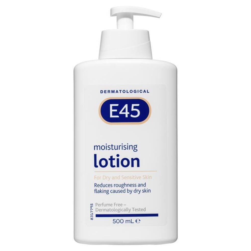 E45 모이스쳐라이징 로션 포 드라이 스킨 500ml, E45 Moisturising Lotion for Dry Skin 500ml