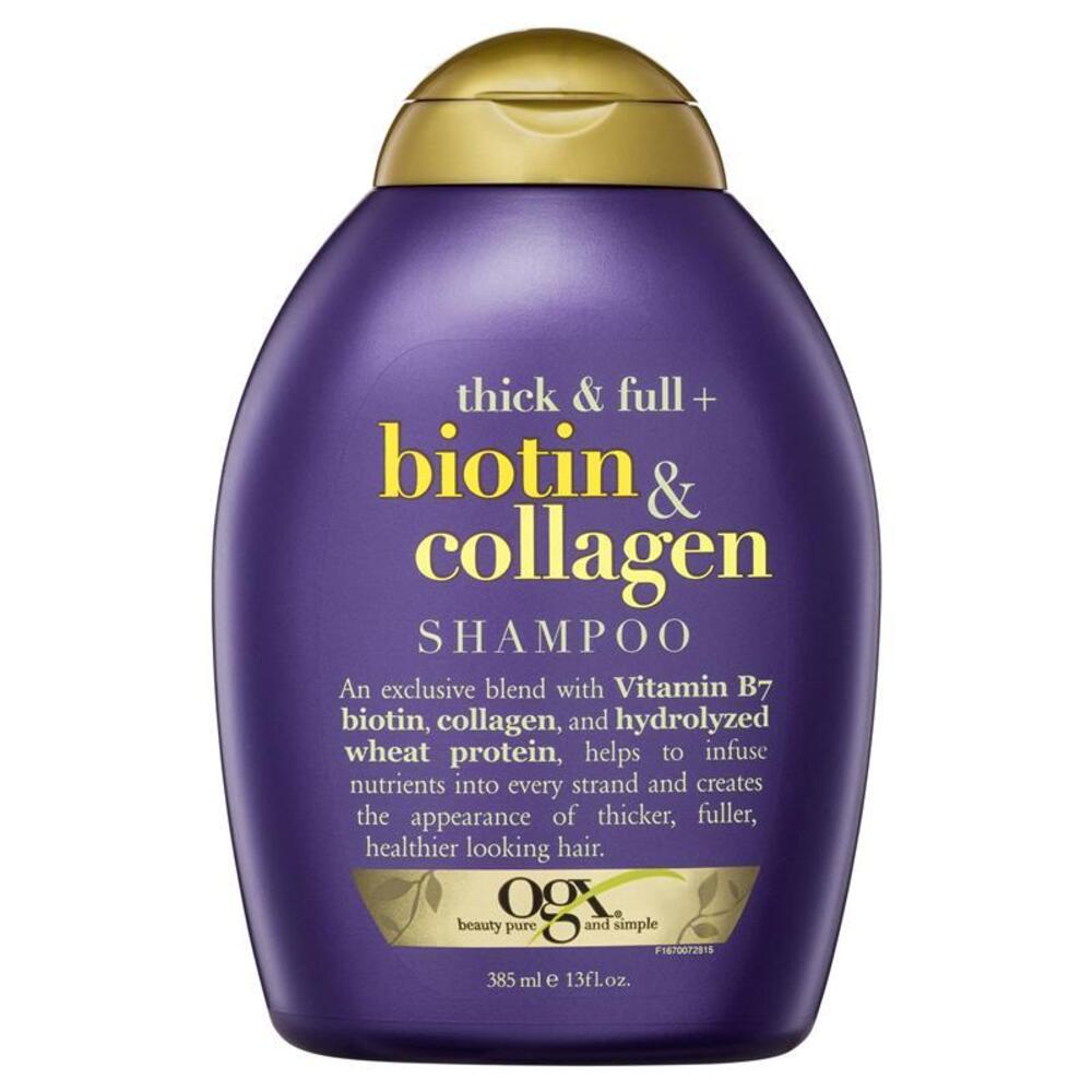OGX 바이오틴 and 콜라겐 샴푸 385mL, OGX Biotin and Collagen Shampoo 385ml