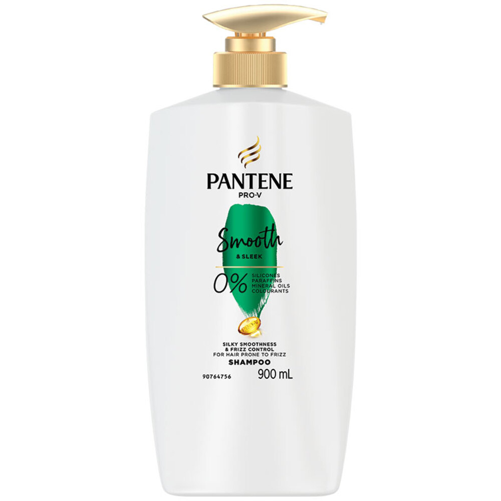펜틴 스무쓰 and 슬릭 샴푸 900ml, Pantene Smooth and Sleek Shampoo 900ml