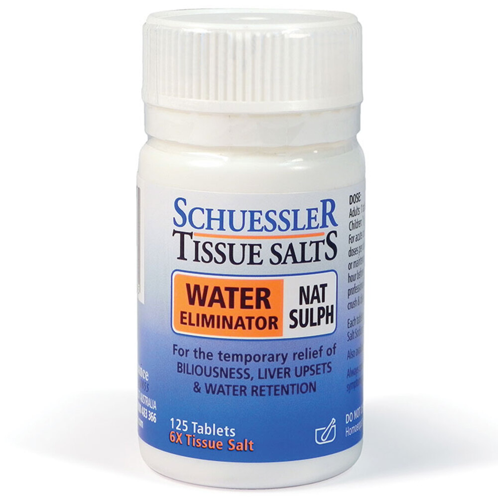 마틴앤플레젠스 티슈 솔트 냇 설프 워터 엘리미네이터 Martin and Pleasance Tissue salts Nat Sulph Water Eliminator